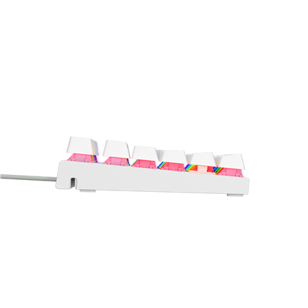 Genesis | THOR 303 | Mechanical Gaming Keyboard | Wired | US | Outemu Peach Silent | White
