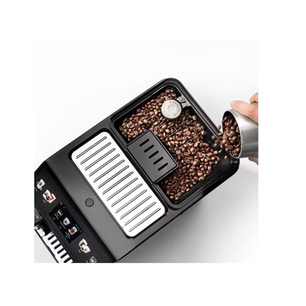 Delonghi Coffee Maker | ECAM450.55.G Eletta Explore | Pump pressure 19 bar | Built-in milk frother | Automatic | 1450 W | Grey