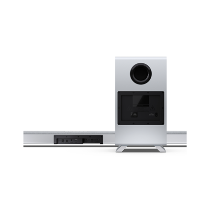 Sharp | 5.1.2 Dolby Atmos/DTS:X Soundbar with Wireless Subwoofer | HT-SBW55121(SL) | Bluetooth