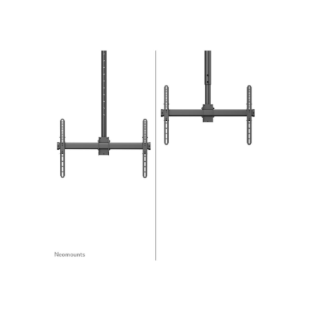Neomounts CL35-440BL16L Monitor/TV Mount Ceiling | Adjustable Height, Rotate, Tilt, Swivel | 37-70 " | Maximum weight (capacity) 50 kg | Black
