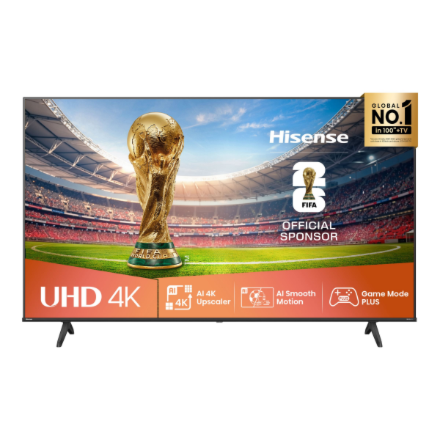 Hisense UHD Smart TV | 43A6Q | 43" | Smart TV | VIDAA OS | UHD | Black