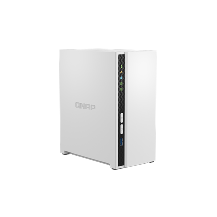 QNAP | 2-Bay ARM | TS-233 | Up to 2 SATA 6Gb/s, 3Gb/s | ARM 4-core | Cortex-A55 | Processor frequency 2.0 GHz | 2 GB | N/A