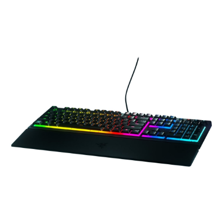 Razer | Ornata V3 | Gaming Keyboard | Wired | RGB LED light | US | Mecha-Membrane | Black