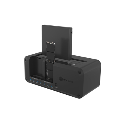 Raidsonic Cloning Station for SATA & M.2 HDDs/SSDs | IB-2924MSCL-C31