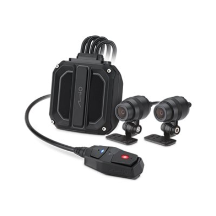 Mio | MiVue M820WD dual-lens motorcycle driving recorder | Receive five satellite GPS | Wi-Fi