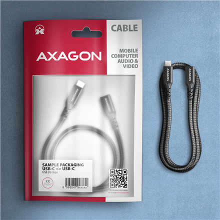 AXAGON | Extension USB 20Gbps Cable | BUCM32-CF15AB | USB Type-C to USB Type-C