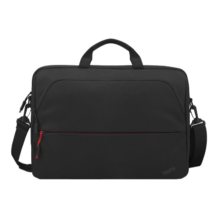 Lenovo | ThinkPad Essential 15.6" Topload (Sustainable & Eco-friendly, made with recycled PET: Total 7.5% Exterior: 24%) | Essential | Fits up to size 16 " | Topload | Black | Shoulder strap