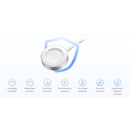 Huawei Watch Wireless SuperCharge Dock (2nd Generation), Silver, Baize-CW05P