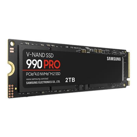 Samsung | 990 PRO | 2000 GB | SSD form factor M.2 2280 | Solid-state drive interface PCIe Gen4x4 | Read speed 7450 MB/s | Write speed 6900 MB/s