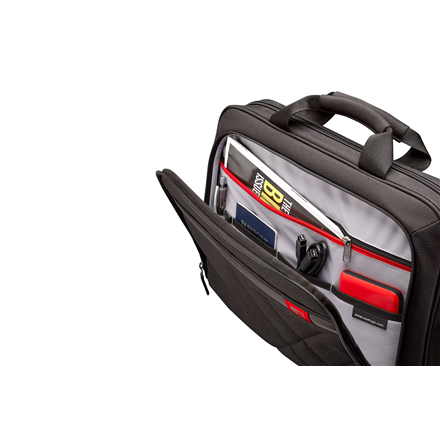 Case Logic | DLC117 | Casual Laptop Bag | Fits up to size 17 " | Laptop Bag | Black | Shoulder strap