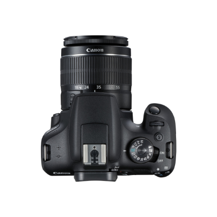 Canon | EOS | 2000D 18-55 IS II EU26 | SLR Camera Kit | Megapixel 24.1 MP | Image stabilizer | ISO sensitivity (max) 12800 | Display diagonal 3.0 " | Wi-Fi | Video recording | APS-C | Black