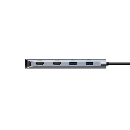 Targus Dual Video Mobile Dock with 140W EPR Pass-Thru | DOCK427GL | HDMI ports quantity 2