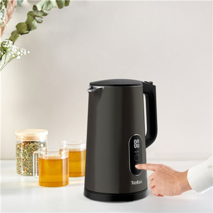 TEFAL | Kettle | KI831E10 | Electric | 1800 W | 1.7 L | Plastic | 360° rotational base | Black