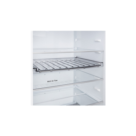 LG Refrigerator | GBBS322CEV | Energy efficiency class C | Free standing | Combi | Height 203 cm | Fridge net capacity 262 L | Freezer net capacity 113 L | Display | 34 dB | Black