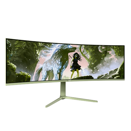 Arozzi Nova | 49 " | VA | 32:9 | 165 Hz | 4 ms | 5120 x 1440 pixels | 350 cd/m² | HDMI ports quantity 2 | Forest Green