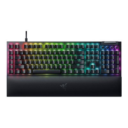 Razer | BlackWidow V4 | Mechanical Gaming keyboard | Wired | RGB LED light | US | Yellow Switches | Black