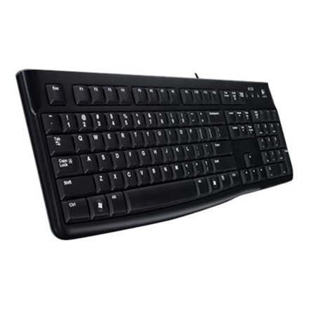 Logitech | Desktop MK120 | Wired keyboard | USB | Mouse included | US | Black