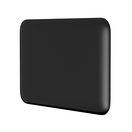 Mill Invisible Smart WiFi Panel Heater | PA700WIFI4B | Panel Heater | 700 W | Suitable for rooms up to 9-12 m² | Black | IPX4
