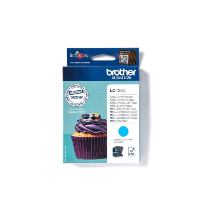 Brother LC123C | Ink Cartridge | Cyan