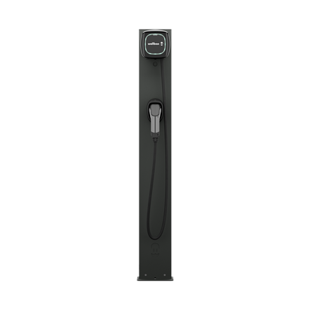 Wallbox | Pedestal Eiffel Basic Dual for Pulsar family, Black