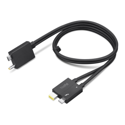 Lenovo | ThinkPad Thunderbolt 4 WorkStation Dock Split Cable | 4X91K16970 | Thunderbolt 4