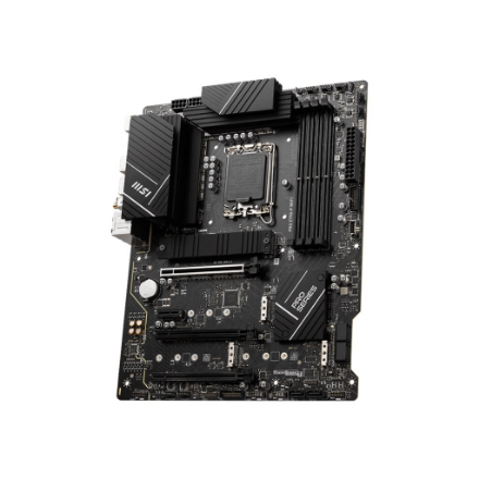 MSI | PRO Z790-P WIFI | Processor family Intel | Processor socket  LGA1700 | DDR5 DIMM | Memory slots 4 | Supported hard disk drive interfaces SATA, M.2 | Number of SATA connectors 6 | Chipset Intel Z790 | ATX