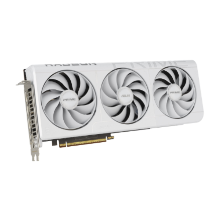 Asus Prime Radeon RX 9070 XT White OC Edition 16GB GDDR6 | AMD | 16 GB | Radeon RX 9070 XT | GDDR6 | HDMI ports quantity 1 | PCI Express 5.0