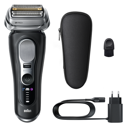 Braun Shaver | 9600s Series 9 PRO | Operating time (max) 60 min | Wet & Dry | Lithium Ion | Black
