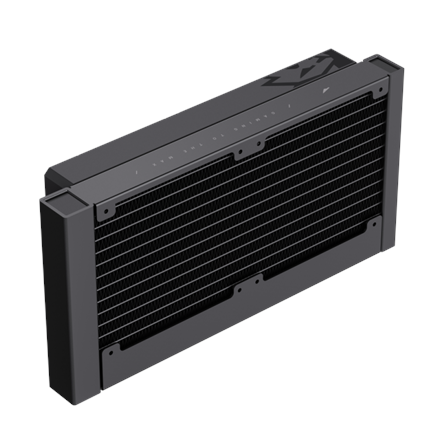 Gamemax CPU Liquid Cooler | GLACIER 240 LCD BK | Black