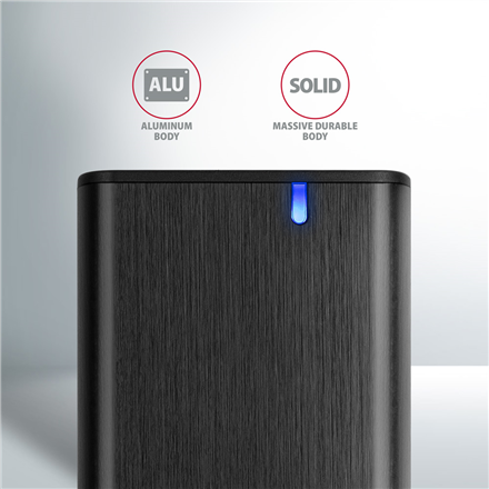 AXAGON External USB-C 3.2 Gen 2 metal box for M.2 NVMe & SATA SSD disks | EEM2-SB2