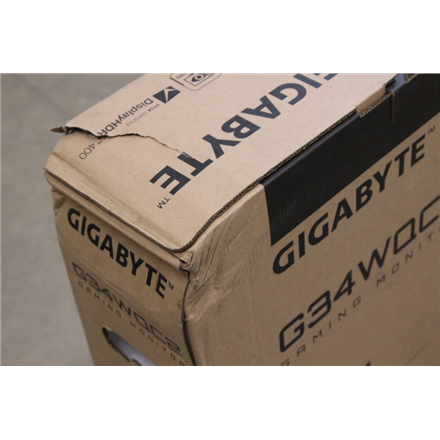 Gigabyte SALE OUT. | G34WQC2 EK | 34 " | VA | WQHD | 200 Hz | 1 ms | 3440 x 1440 pixels | 450 cd/m² | HDMI ports quantity 2 | Warranty 36 month(s) | DAMAGED PACKAGING