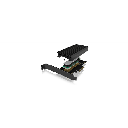 Raidsonic | ICY BOX | PCIe card with M.2 M-Key socket for one M.2 NVMe SSD