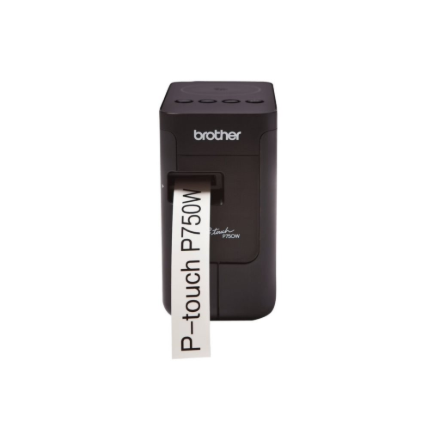 Brother PT-P750W | Mono | Thermal | Label Printer | Wi-Fi | Maximum ISO A-series paper size Other | Black