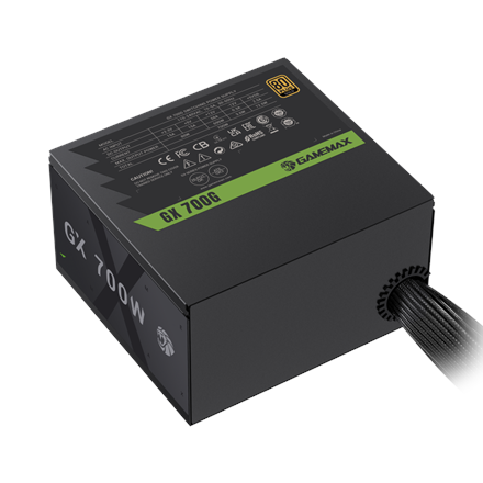 Gamemax PSU | GX 700G | 700 W | Gold | Non-Modular