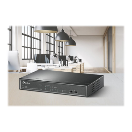 TP-LINK | Switch | TL-SF1008LP | Unmanaged | Desktop | 10/100 Mbps (RJ-45) ports quantity 8 | Power over Ethernet (PoE) ports quantity 4 | Power supply type External
