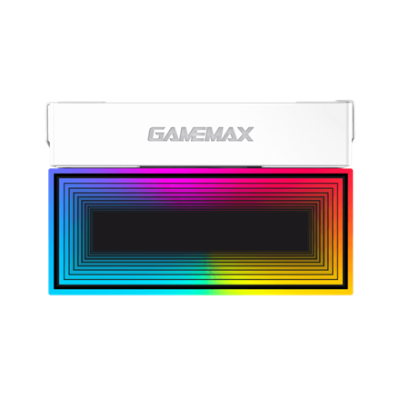 Gamemax CPU Air Cooler | SIGMA 550 INFINITY WH | White