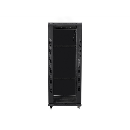 Lanberg | Rack cabinet 19" free-standing 32U/600x800 (flat pack) | FF01-6832-12B | Black