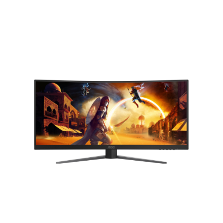AOC | CU34G4Z | 34 " | Fast VA | WQHD | 21:9 | 240 Hz | 1 ms | 3440 x 1440 pixels | 450 cd/m² | HDMI ports quantity 2 | Black