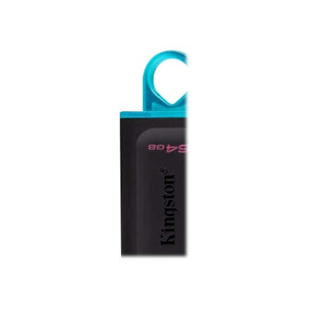 Kingston | DataTraveler Exodia USB Flash Drive | 64 GB | USB 3.2 Gen 1 | Black/Blue