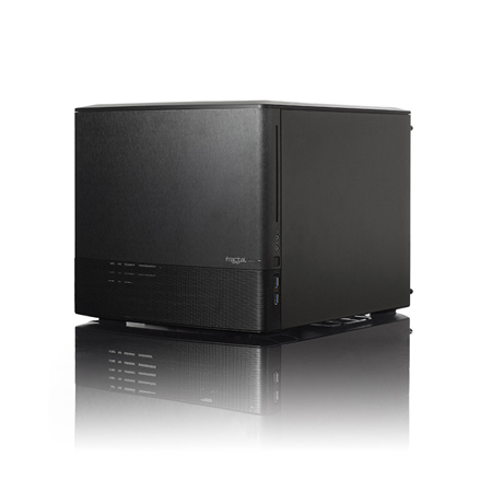 Fractal Design | NODE 804 | Side window | 2 - USB 3.0Audio in/outPower button with LED (white)HDD activity LED (white) | Black | Micro ATX