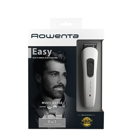 Rowenta Trimmer | TN8961F4 | Cordless | Number of length steps 7 | White