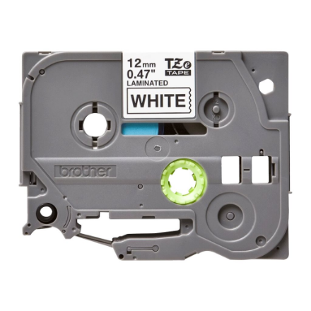 Brother | TZ-231 Laminated Tape | Black on White | TZe | 8 m | 1.2 cm