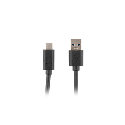 Lanberg | USB Type-C to USB Type-A 3.1 Cable, 1.8 m | CA-USBO-31CU-0018-BK | USB Type-C to USB Type-A