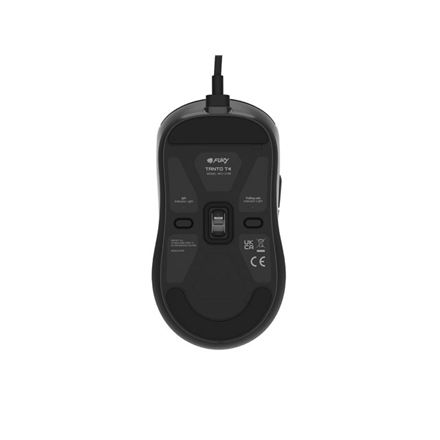 Fury | Gaming Mouse | Tanto T4 | Wired | USB | Black