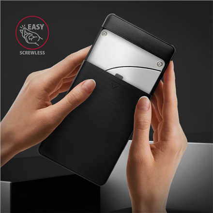 AXAGON Screwless USB 3.2 Gen 1 - SATA 6G external box for 2.5" SSD/HDD | EE25-SLC