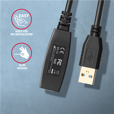 AXAGON | Active extension USB 3.2 Gen 1, 10 m | ADR-310