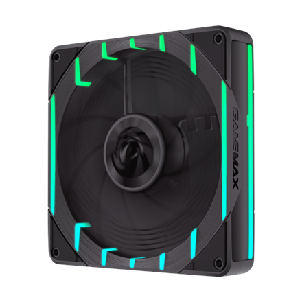 Gamemax Case Fan | TORNADO T12 ARGB-R | Black