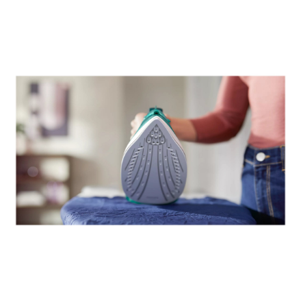 Philips | Iron | DST3030/70 | Steam Iron | 2400 W | Water tank capacity 300 ml | Continuous steam 40 g/min | Steam boost performance 180 g/min | Green
