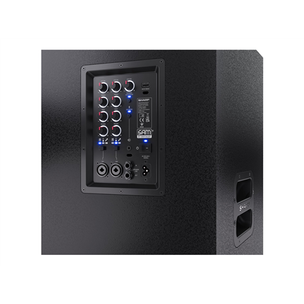 Sharp SumoBox CP-LS200 High Performance Portable Speaker | Sharp | Portable Speaker | SUMOBOX Pro CP-LS200 High Performance | 200 W | Waterproof | Bluetooth | Black | Portable | Wireless connection