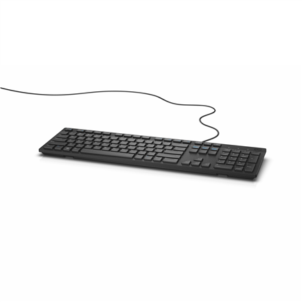 Dell | KB216 | Standard | Wired | Russian | Black